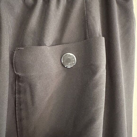 Athleta Skyline Pant Il Paperbag Waist Jogger Lightweight Black Size 10 - Picture 7 of 9